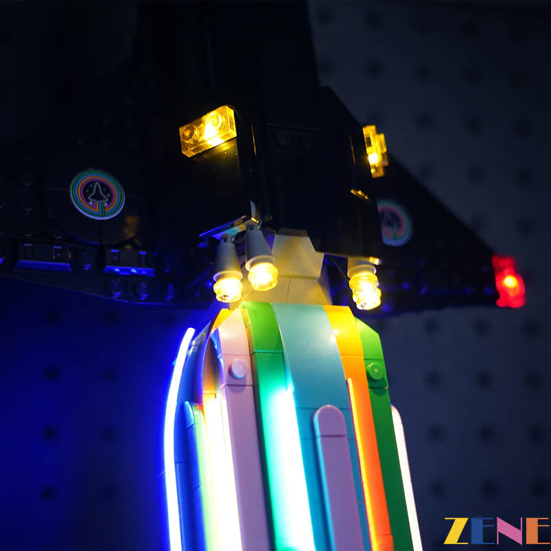 zene bricks Light Kit for LEGO Pharrell Williams Over the Moon #10391