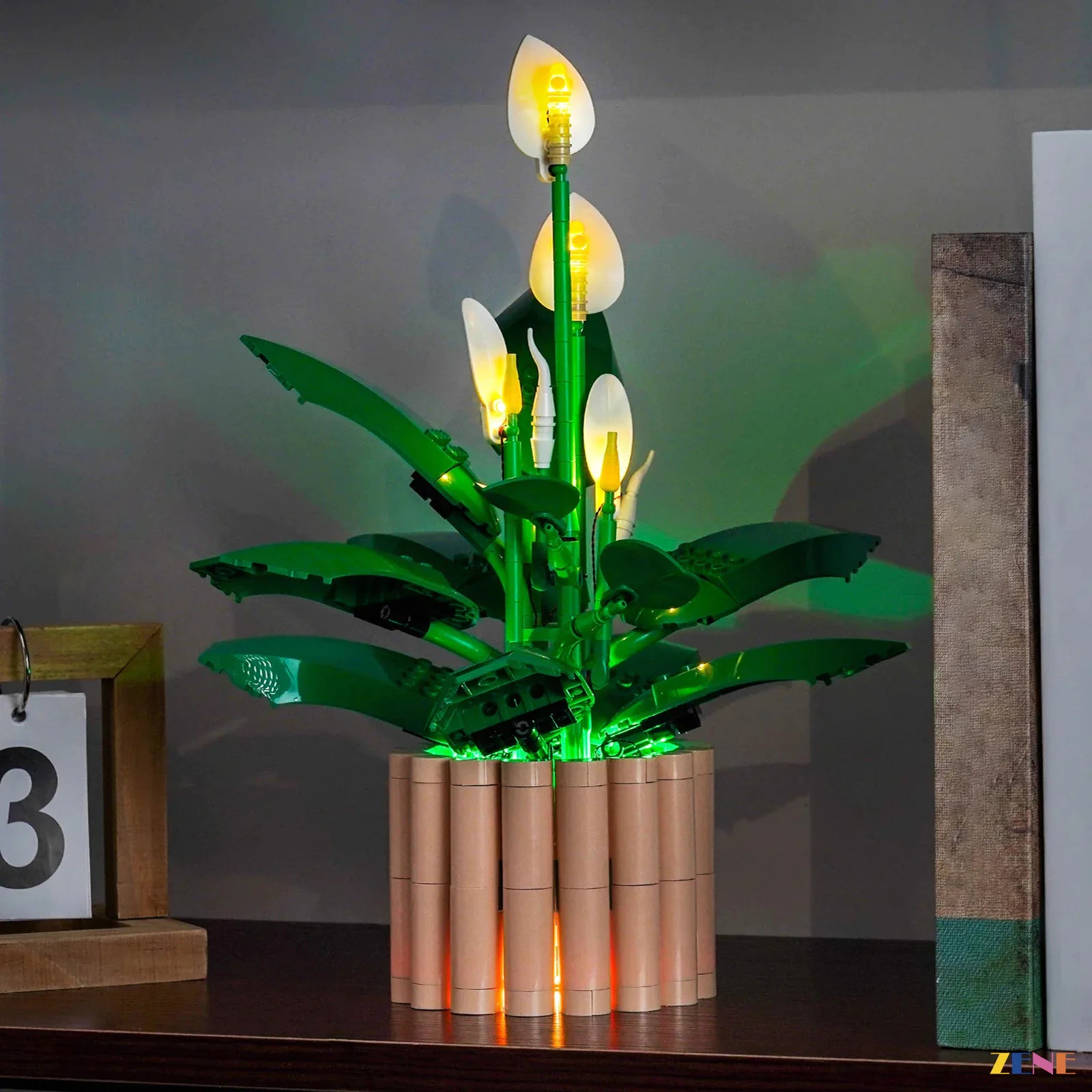 zene bricks LEGO Peace Lily Light Kit for #11504