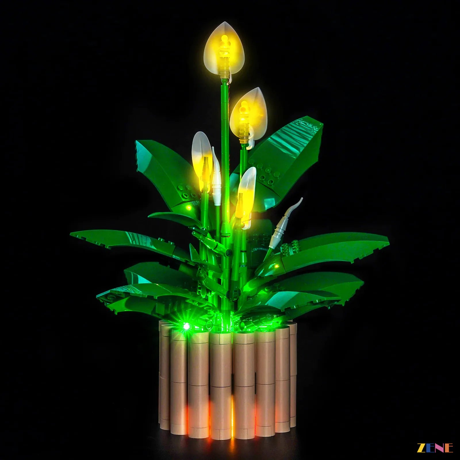 zene bricks LEGO Peace Lily Light Kit for #11504