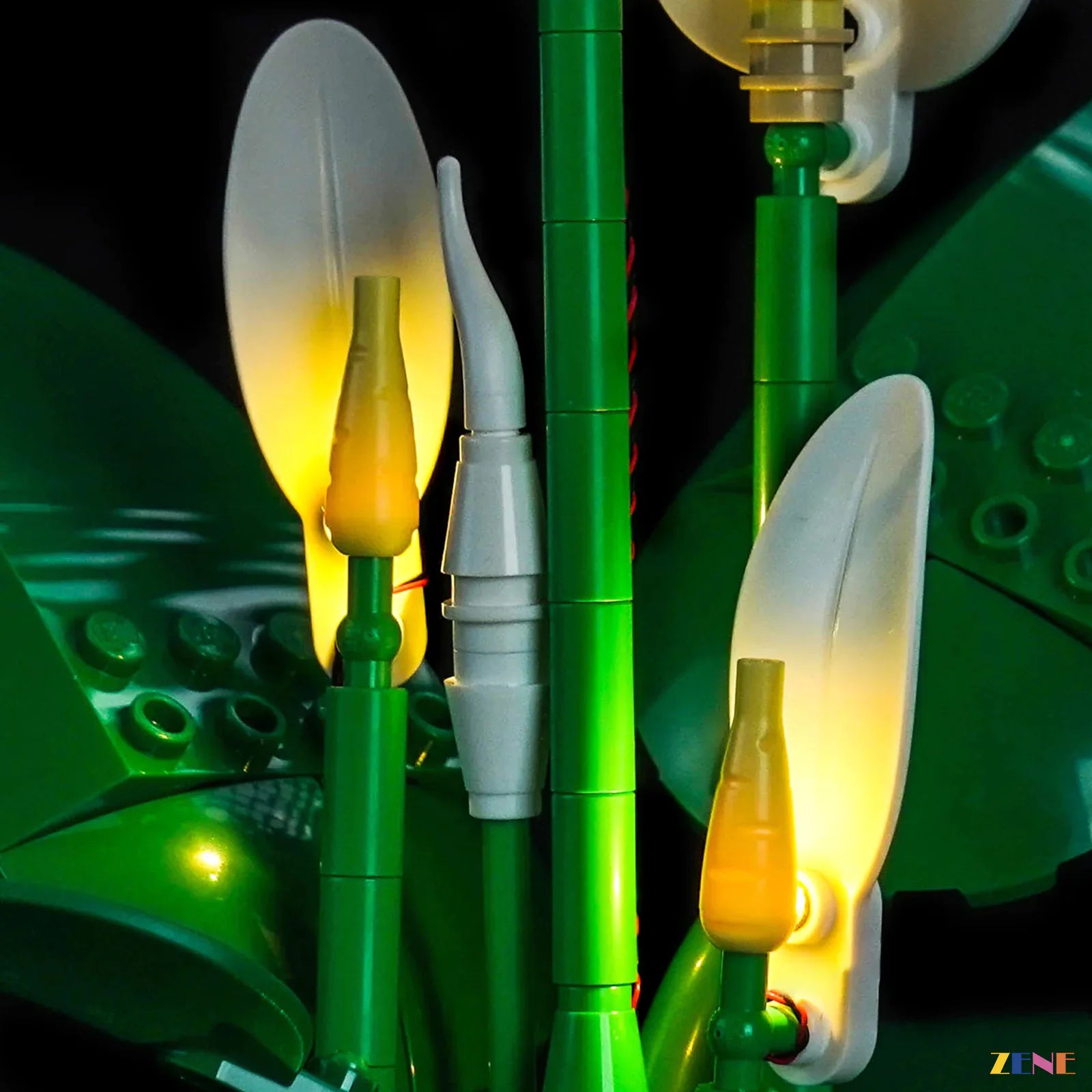 zene bricks LEGO Peace Lily Light Kit for #11504