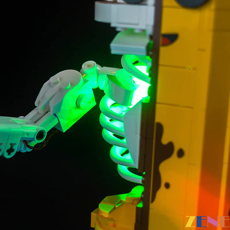 zene bricks Light Kit for LEGO Peely Bone #77072