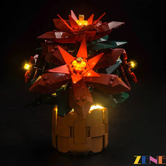 Light Kit for LEGO Poinsettia Flower 10370