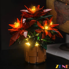 Light Kit for LEGO Poinsettia Flower 10370