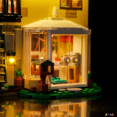 conservatory room micro LED illumination - ZENE Bricks Light Kit for LEGO® Privet Drive Aunt Marge's Visit #76451