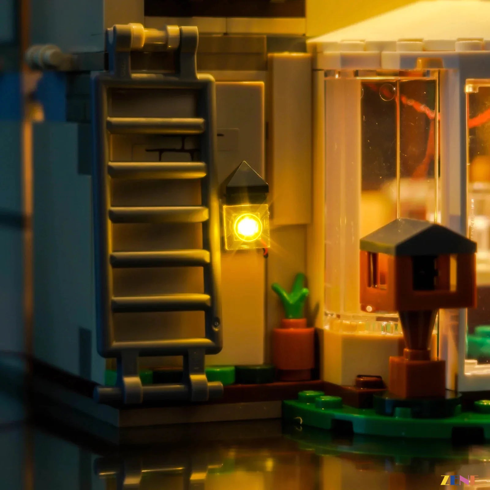 premium micro LED home detail - ZENE Bricks Light Kit for LEGO® Privet Drive Aunt Marge's Visit #76451
