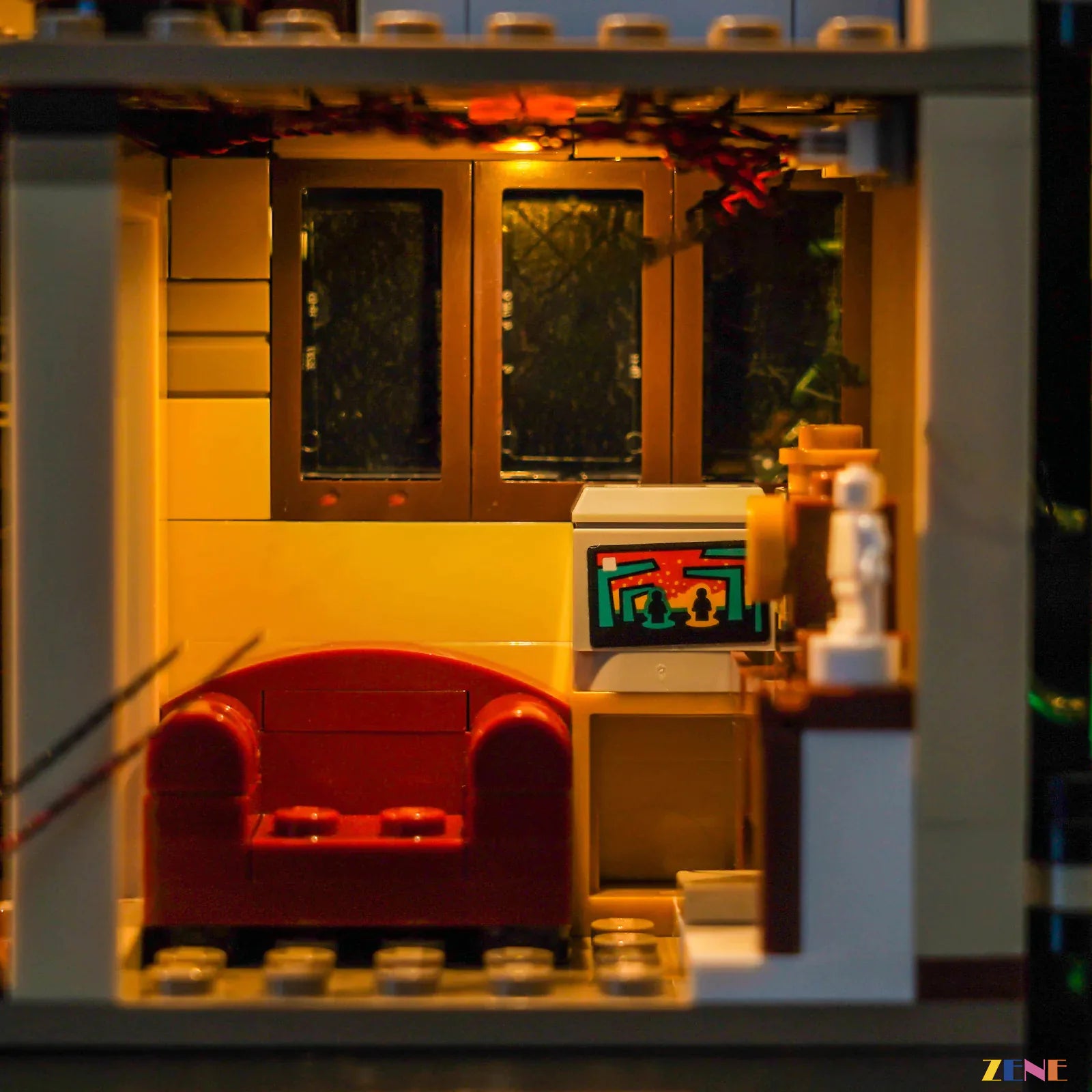 detailed building display light enhancement - ZENE Bricks Light Kit for LEGO® Privet Drive Aunt Marge's Visit #76451
