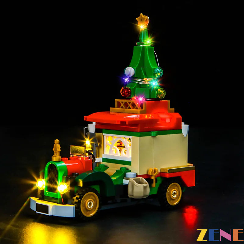 zene bricks Light Kit for LEGO Santa s Delivery Truck #40746