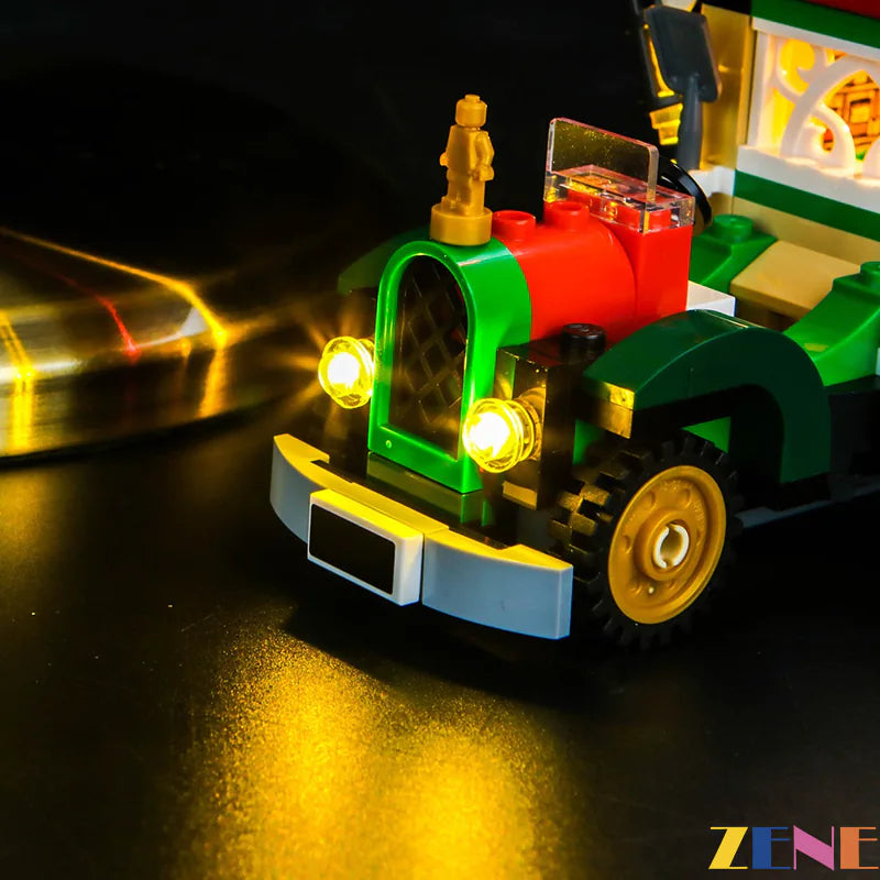zene bricks Light Kit for LEGO Santa s Delivery Truck #40746
