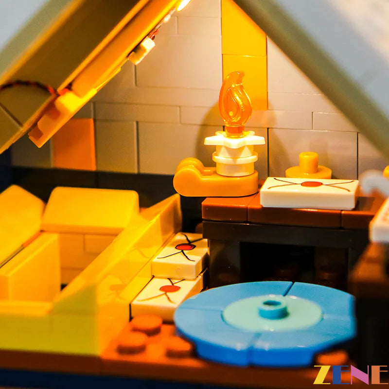 zene bricks Light Kit for LEGO Santa s Post Office 10339