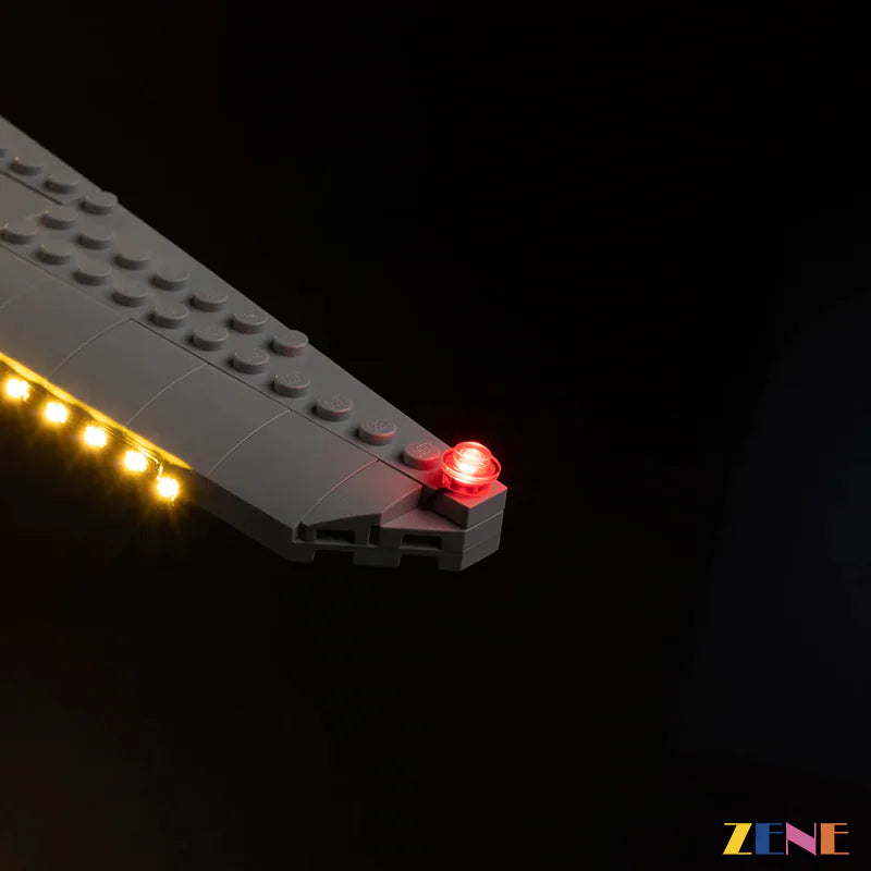 zene bricks Light Kit for LEGO Shuttle Carrier Aircraft #10360 (Ver.2)