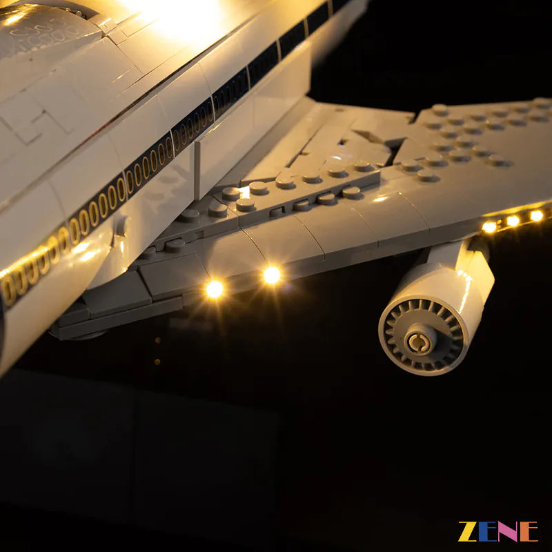 zene bricks Light Kit for LEGO Shuttle Carrier Aircraft #10360 (Ver.2)
