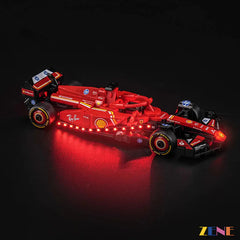 Lighting LEGO Ferrari SF-24 F1 Race Car