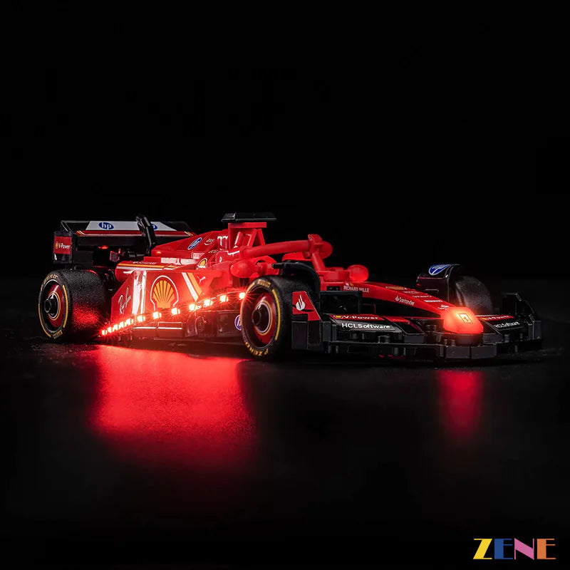 zene bricks Light Kit for LEGO Ferrari SF-24 F1 Race Car #77242