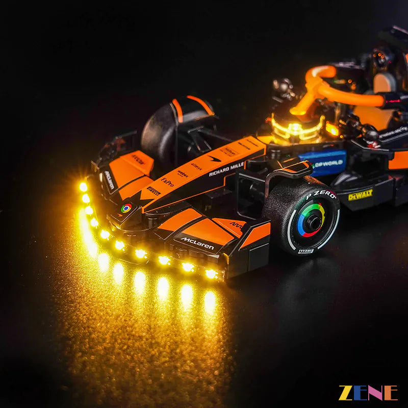 zene bricks Light Kit for LEGO McLaren F1 Team MCL38 Race Car 77251