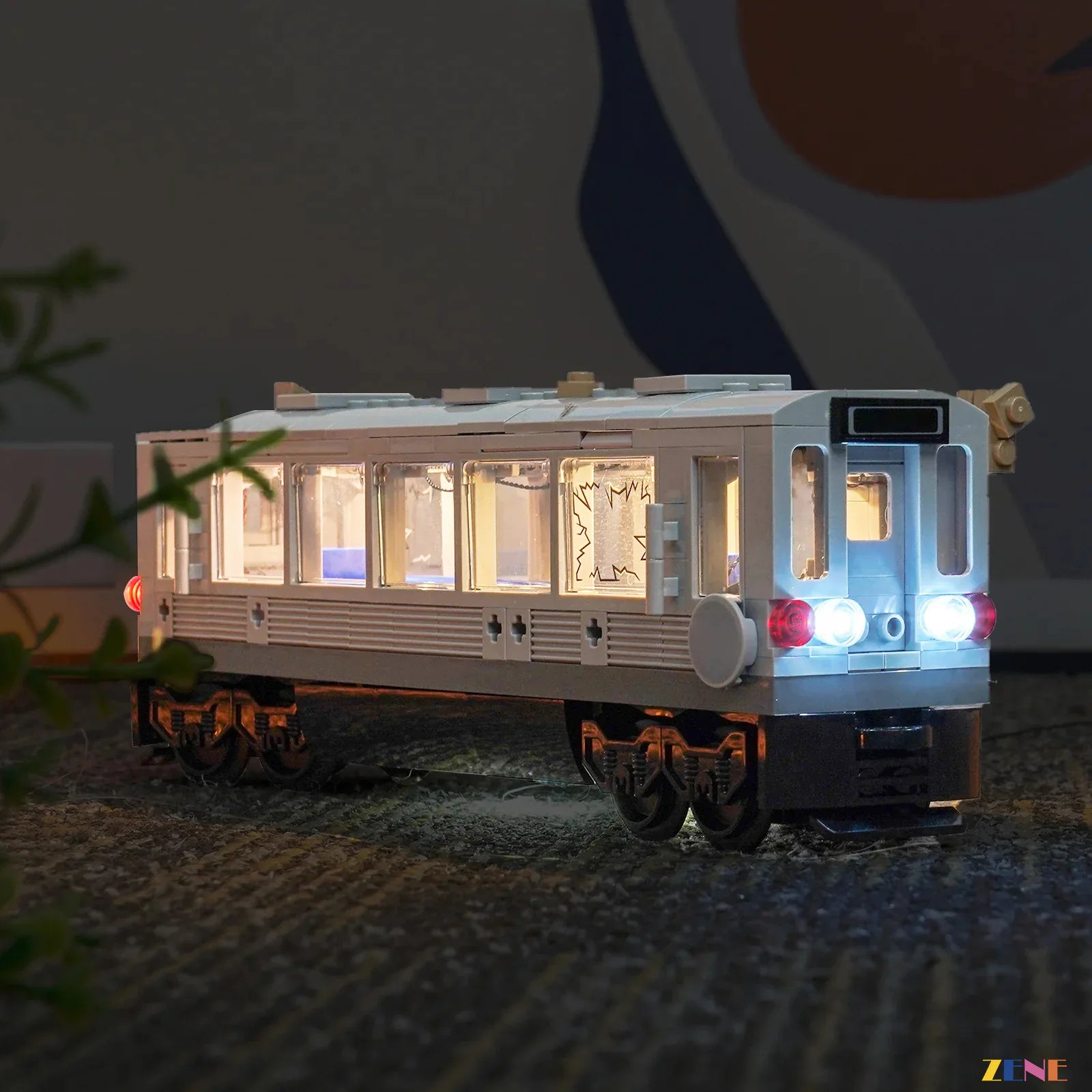 zene bricks LEGO Spider-Man vs. Doc Ock Subway Train Scene Light Kit for #76321