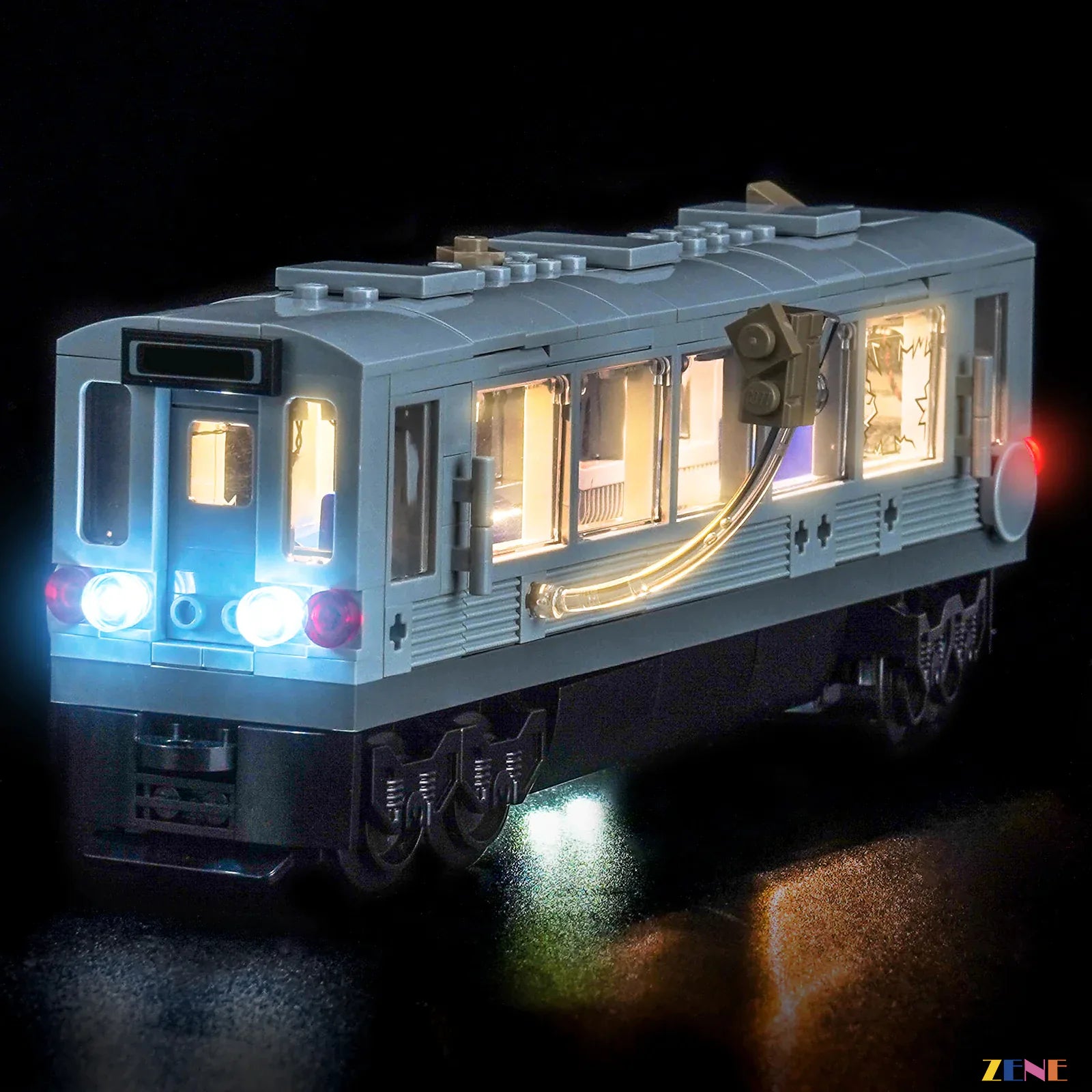 zene bricks LEGO Spider-Man vs. Doc Ock Subway Train Scene Light Kit for #76321