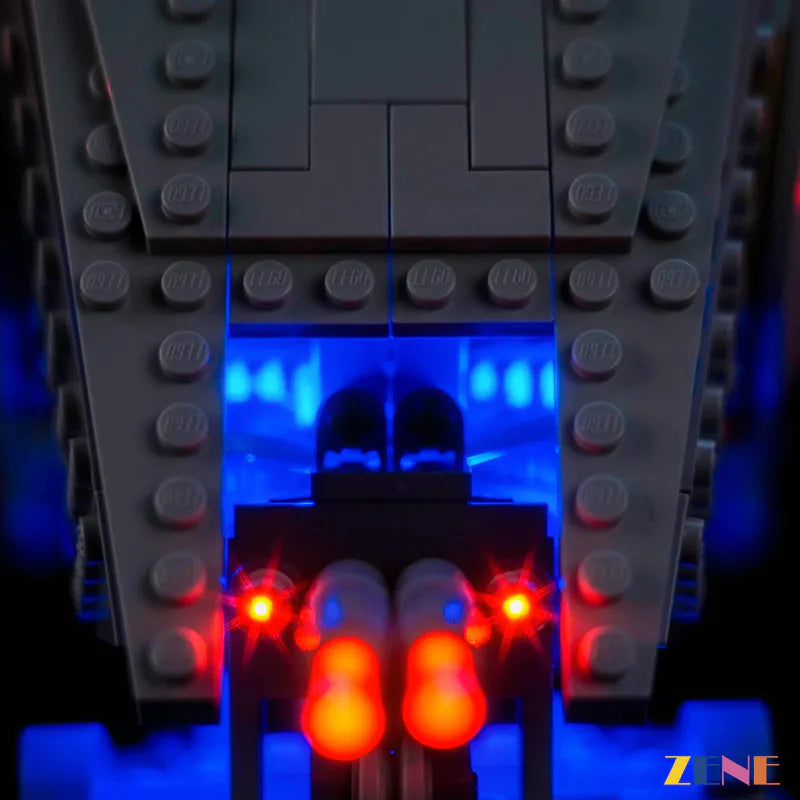 Imperial scout transport display lights - ZENE Bricks Light Kit for LEGO® AT-ST Walker #75417
