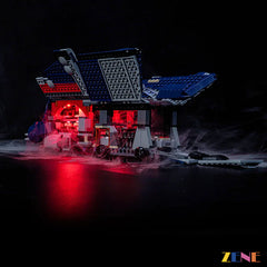 Separatist MTT cockpit droid bay and blue glow - ZENE Bricks Light Kit for LEGO® Battle of Felucia Separatist MTT #75435