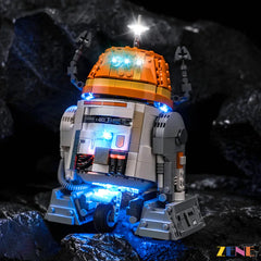 Light Kit for LEGO Chopper (C1-10P) Astromech Droid #75416