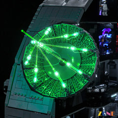 hangar bay and corridor LED details - ZENE Bricks Light Kit for LEGO® Death Star #75419 New Version