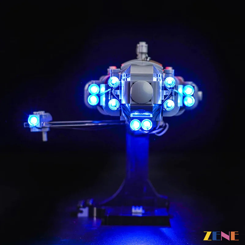 zene bricks Light Kit for LEGO Home One Star Cruiser #75405