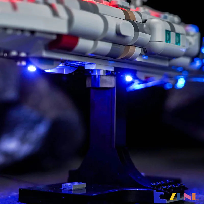 zene bricks Light Kit for LEGO Home One Star Cruiser #75405