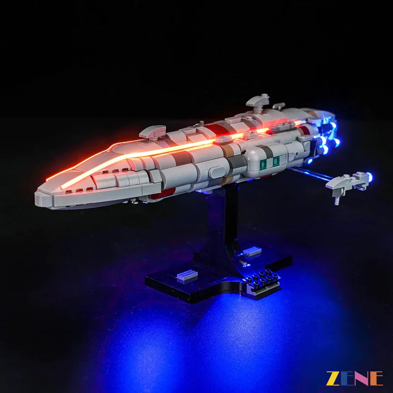 zene bricks Light Kit for LEGO Home One Star Cruiser #75405