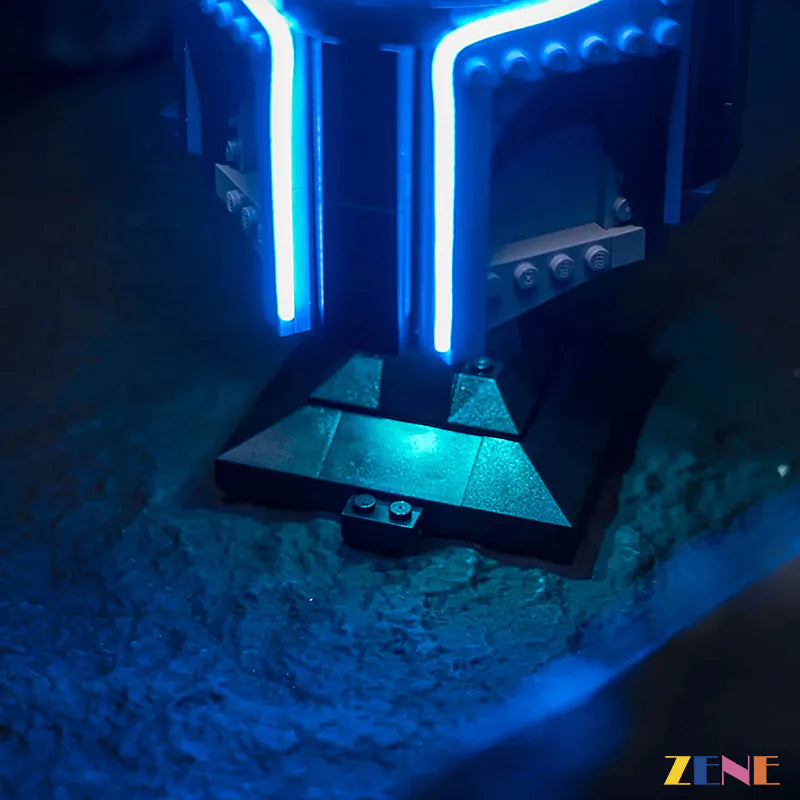 zene bricks Light Kit for LEGO Jango Fett Helmet #75408