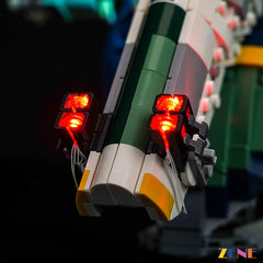 collector starship display light effects - ZENE Bricks Light Kit for LEGO® Jango Fett's Starship #75433