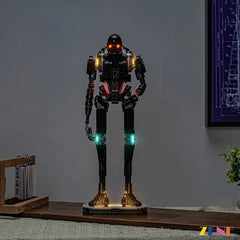Rogue One security droid display lighting - ZENE Bricks Light Kit for LEGO® Star Wars K-2SO Security Droid #75434