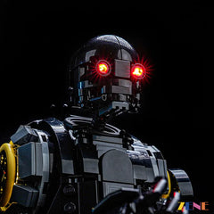 K-2SO figure display stand lighting - ZENE Bricks Light Kit for LEGO® Star Wars K-2SO Security Droid #75434