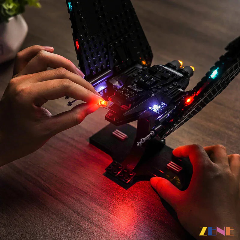 zene bricks Light Kit for LEGO Kylo Ren's Command Shuttle #75406
