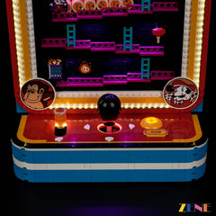 ZENE Bricks Light Kit for LEGO Donkey Kong Arcade #72051