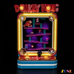 ZENE Bricks Light Kit for LEGO Donkey Kong Arcade #72051