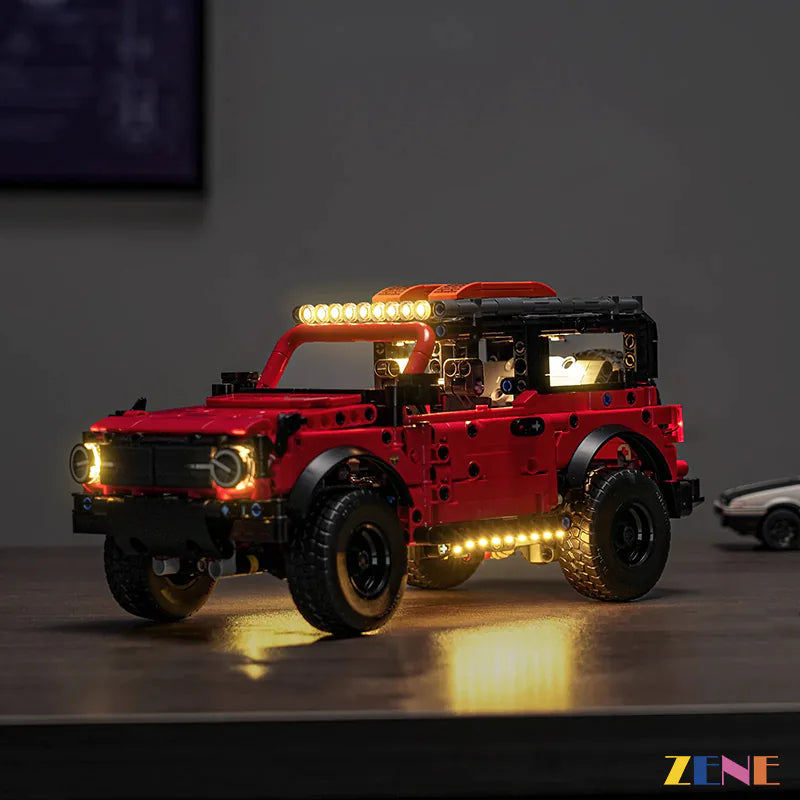 zene bricks Light Kit for Ford Bronco SUV #42213