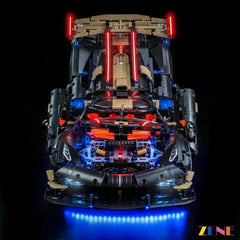 ZENE Bricks Light Kit for LEGO Koenigsegg Sadair's Spear Megacar #42232