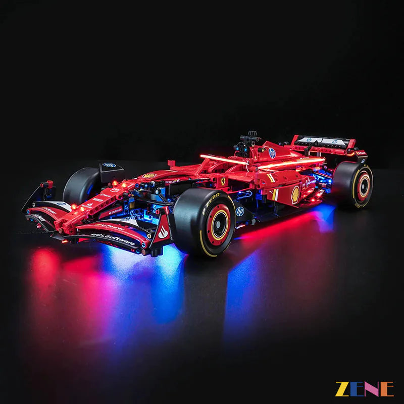 zene bricks Light Kit for LEGO Ferrari F1 Car SF-24 #42207