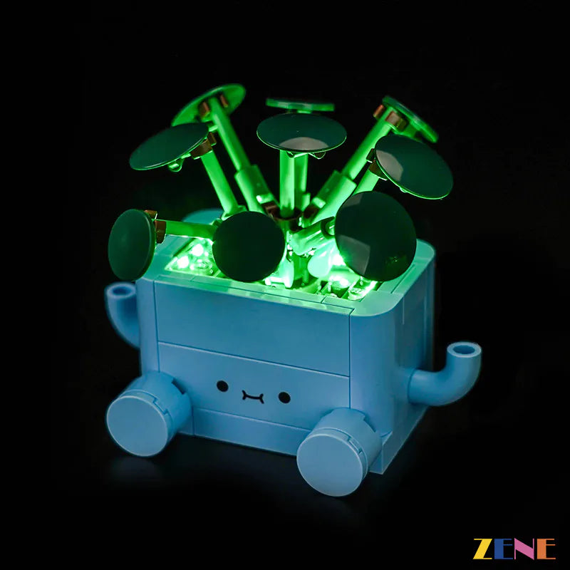 zene bricks Light Kit for LEGO Happy Plants #10349