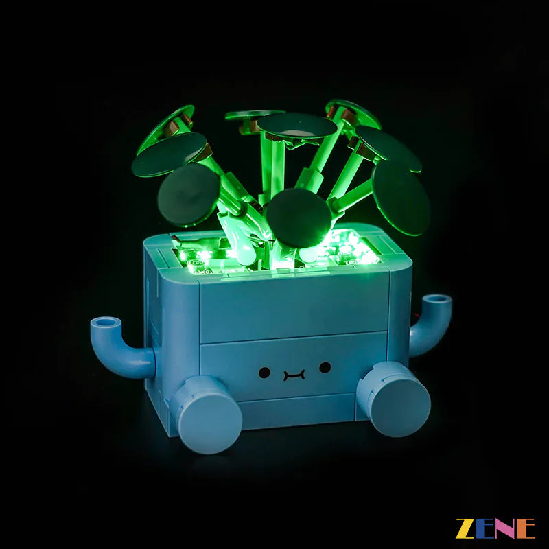 zene bricks Light Kit for LEGO Happy Plants #10349