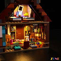 Light Kit for LEGO The Burrow Harry Potter #76437 (Ver2)