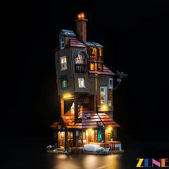 Light Kit for LEGO The Burrow Harry Potter #76437