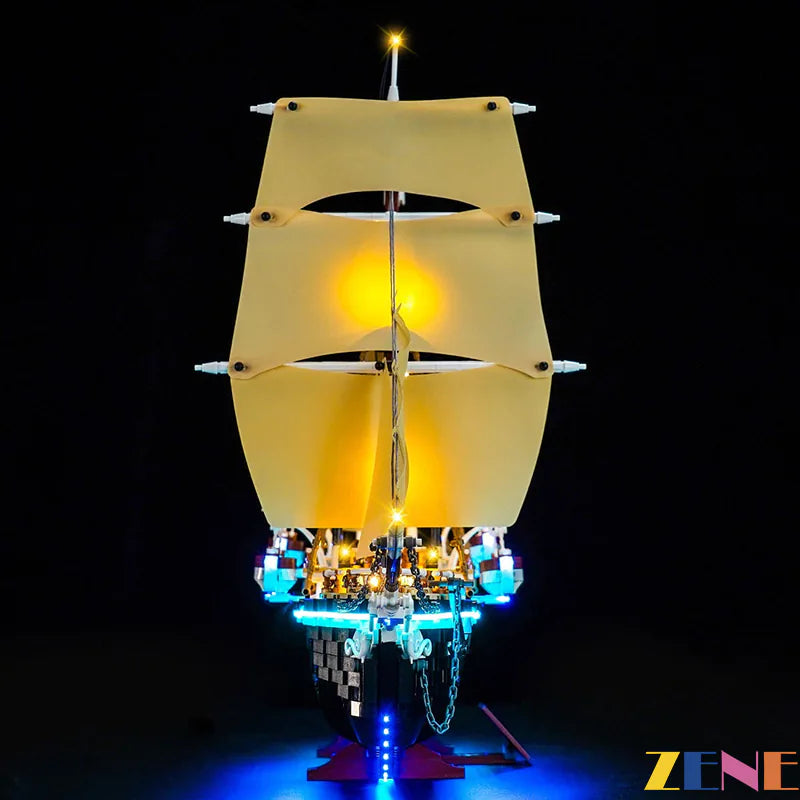 zene bricks Light Kit for LEGO Icons Endurance #10335