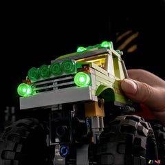 LEGO The Hulk Truck vs. Thanos Light Kit for #76312