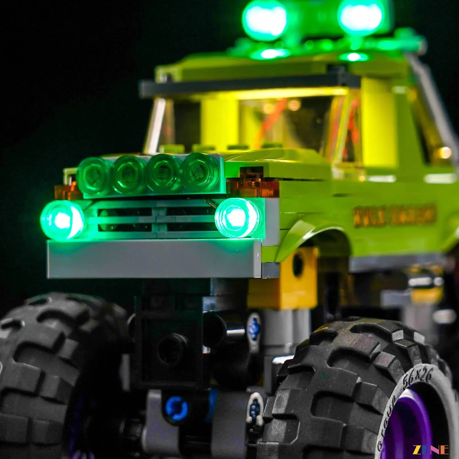zene bricks LEGO The Hulk Truck vs. Thanos Light Kit for #76312