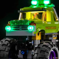LEGO The Hulk Truck vs. Thanos Light Kit for #76312