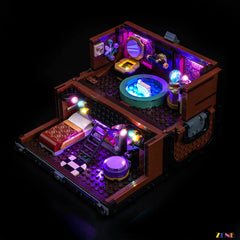 aqua bathtub tranquil LED effect - ZENE Bricks Light Kit for LEGO® Thing's Apartment #76785