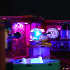 mystical room atmosphere LED upgrade - ZENE Bricks Light Kit for LEGO® Thing's Apartment #76785
