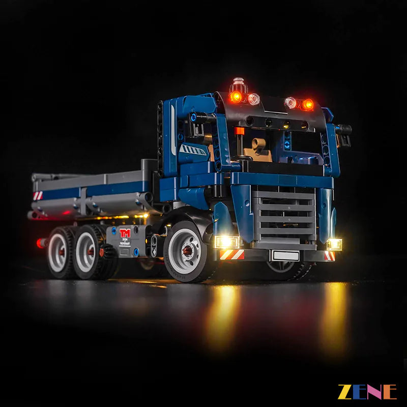 zene bricks Light Kit for LEGO Tipping Dump Truck #42203