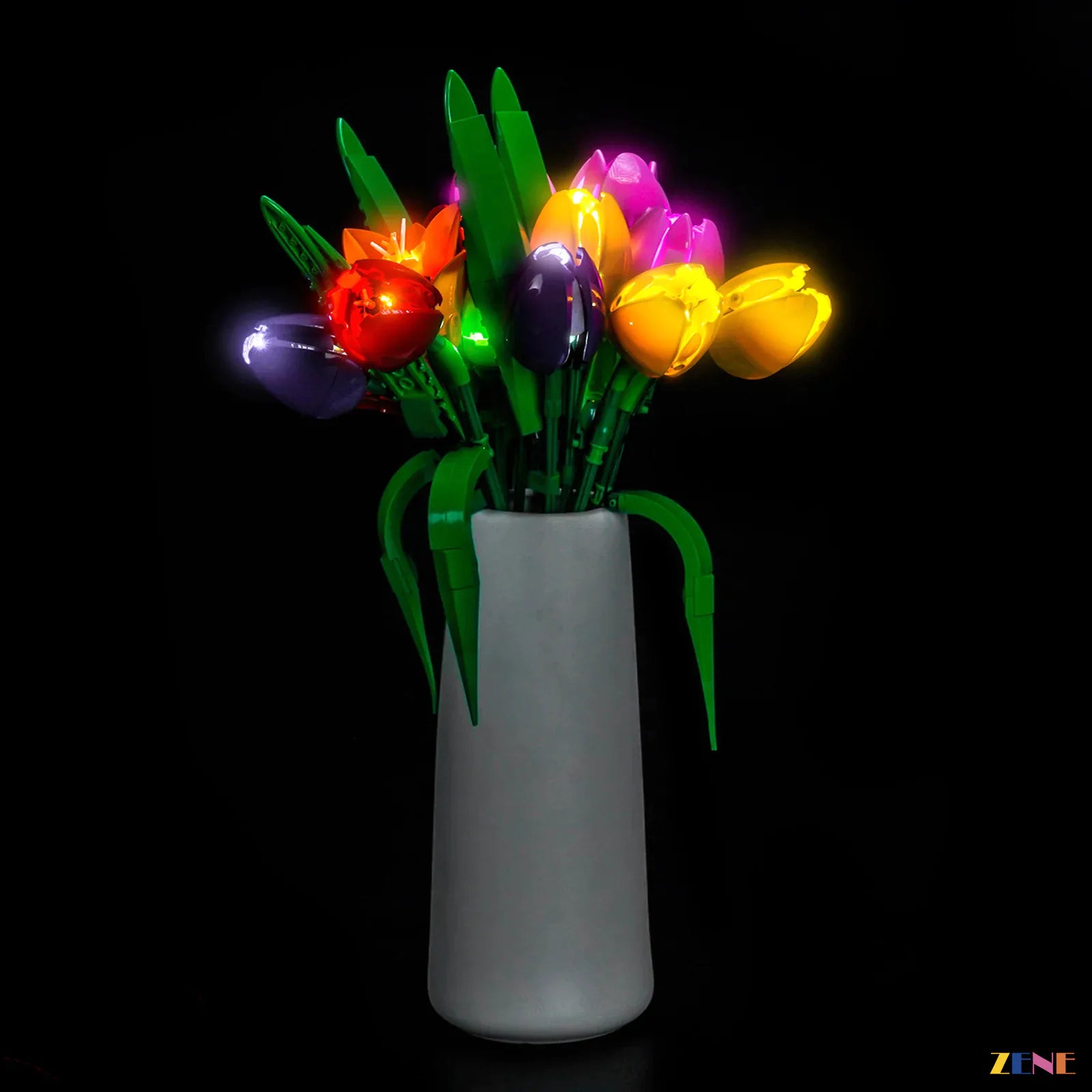 zene bricks LEGO Tulip Bouquet Light Kit for #11501
