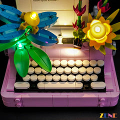 Light Kit for LEGO Typewriter with Flowers #31169